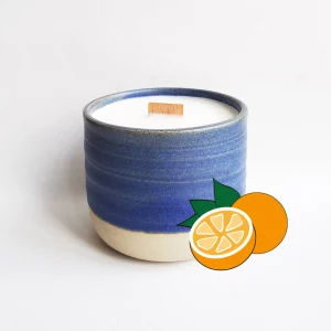 Bougie parfumée artisanale Orange douce - 30h
