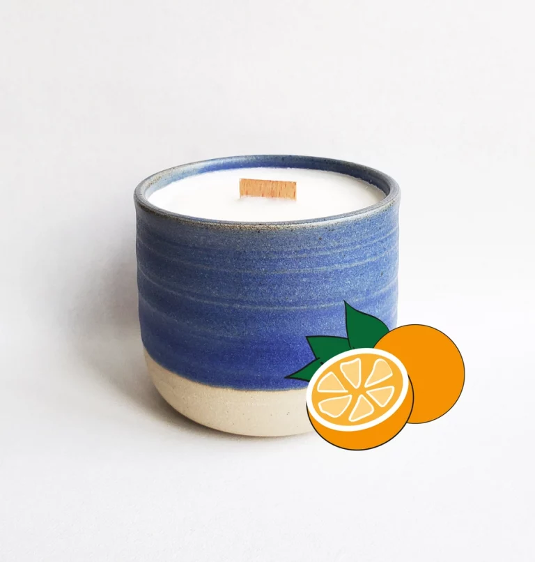 Bougie parfumée artisanale Orange douce - 30h