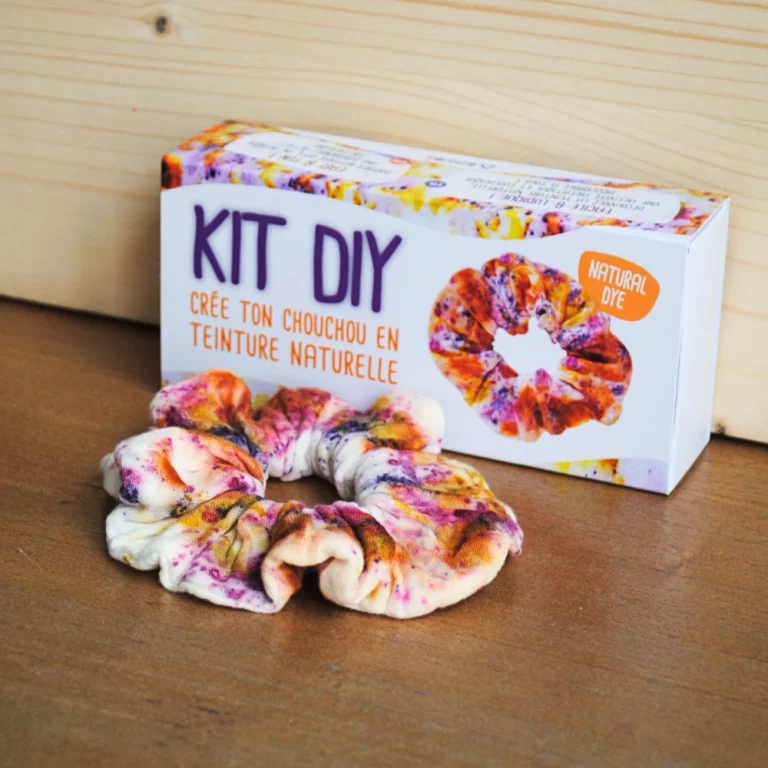 Kit DIY - Chouchou en Teinture Naturelle