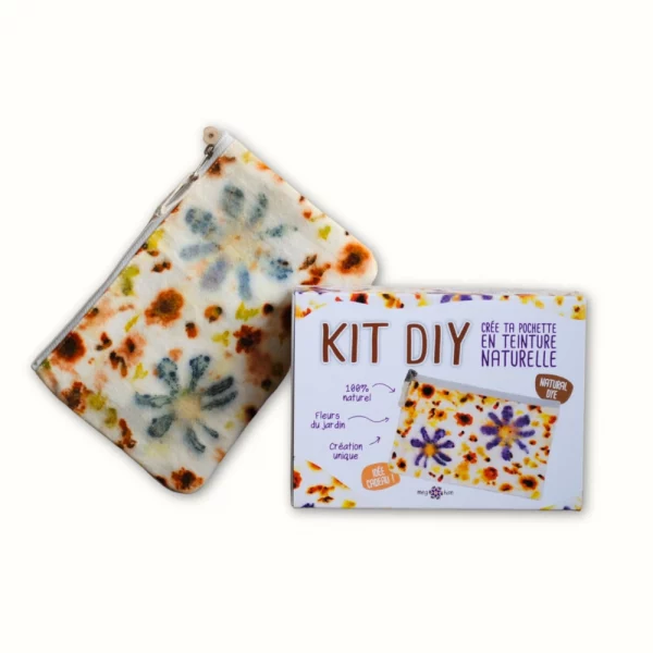Kit DIY Teinture Naturelle – Pochette en Ecoprint – Image 2