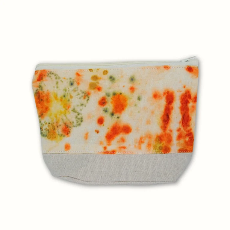 Petite pochette en tissu 18×15 – Ecoprint