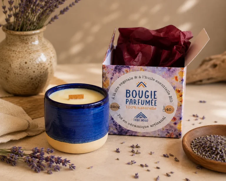 Bougie parfumée artisanale Lavandin 40h