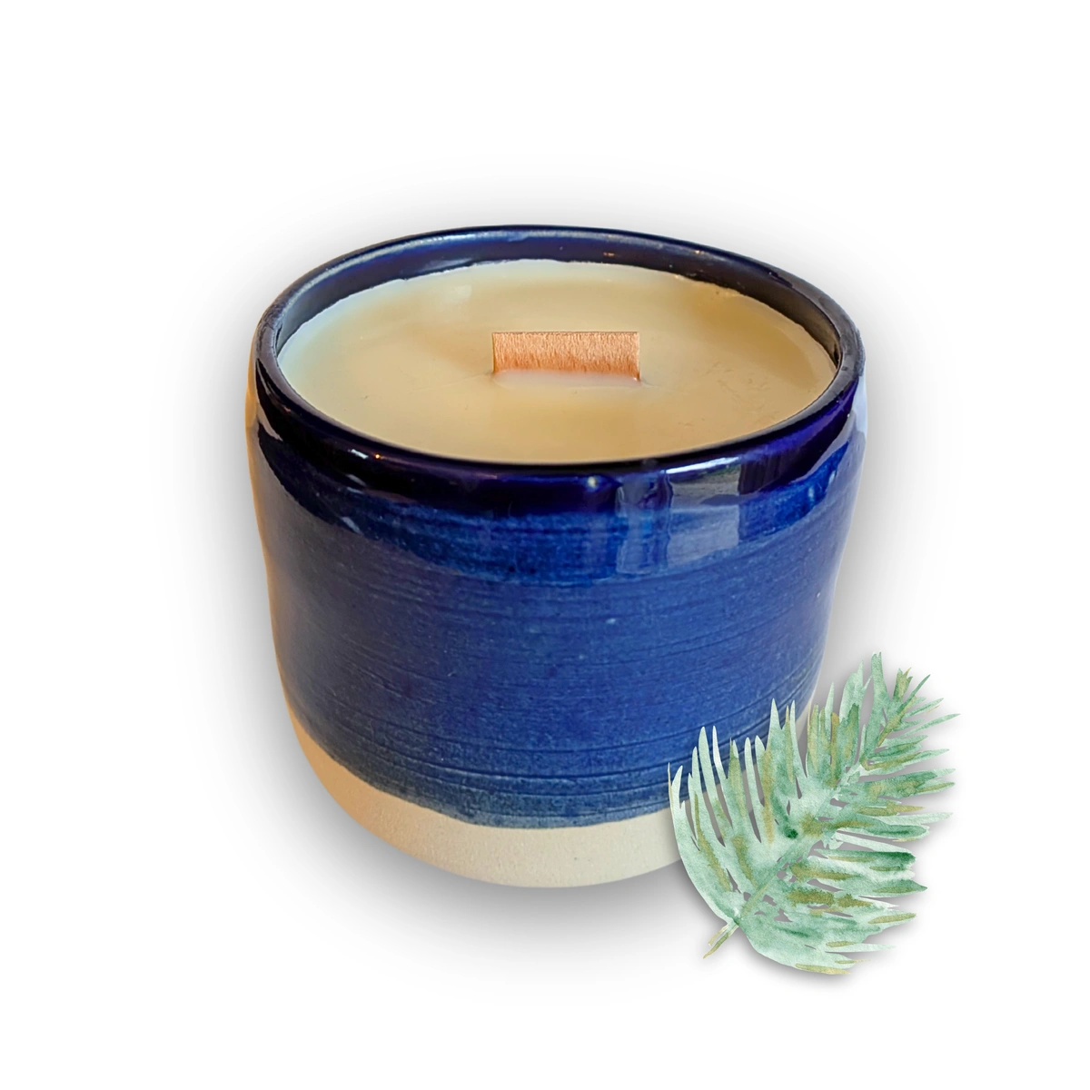 Bougie parfumée artisanale Cèdre d'Atlas 40h – Image 3