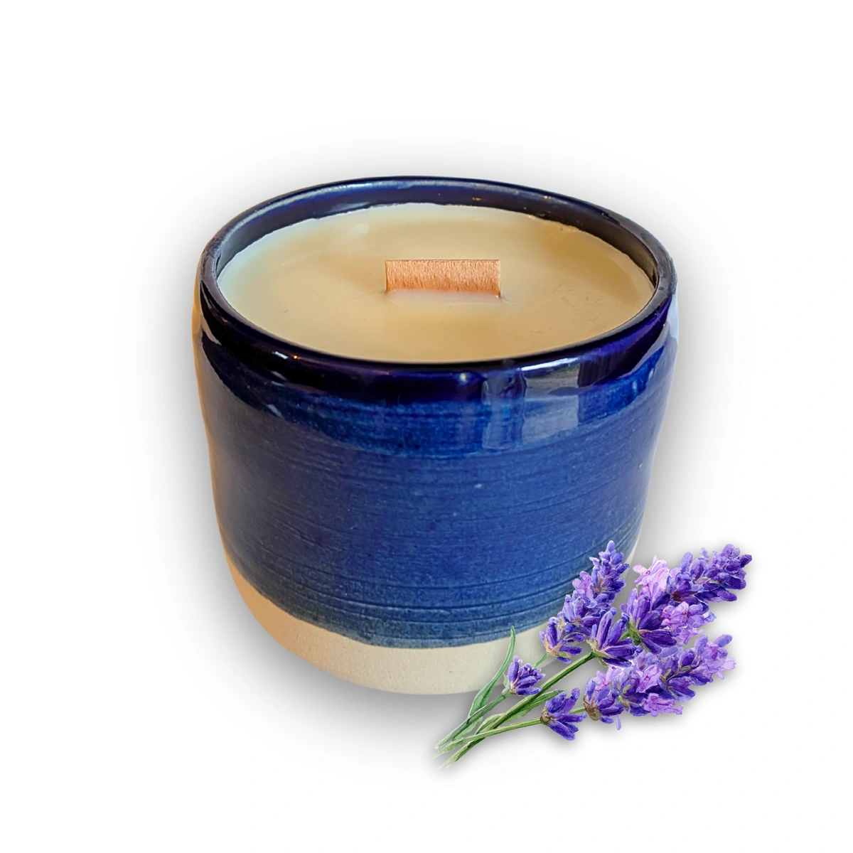 Bougie parfumée artisanale Lavandin 40h – Image 2
