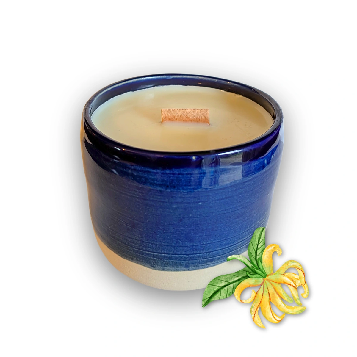 Bougie parfumée artisanale Ylang-Ylang 40h – Image 2