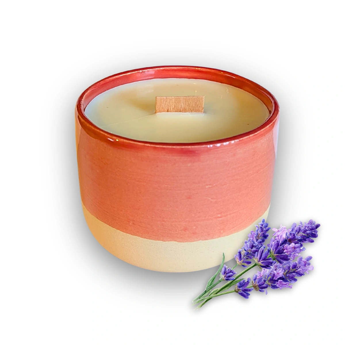 Bougie parfumée artisanale Lavandin 40h