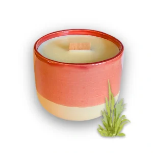 Bougie parfumée artisanale Palmarosa 40h