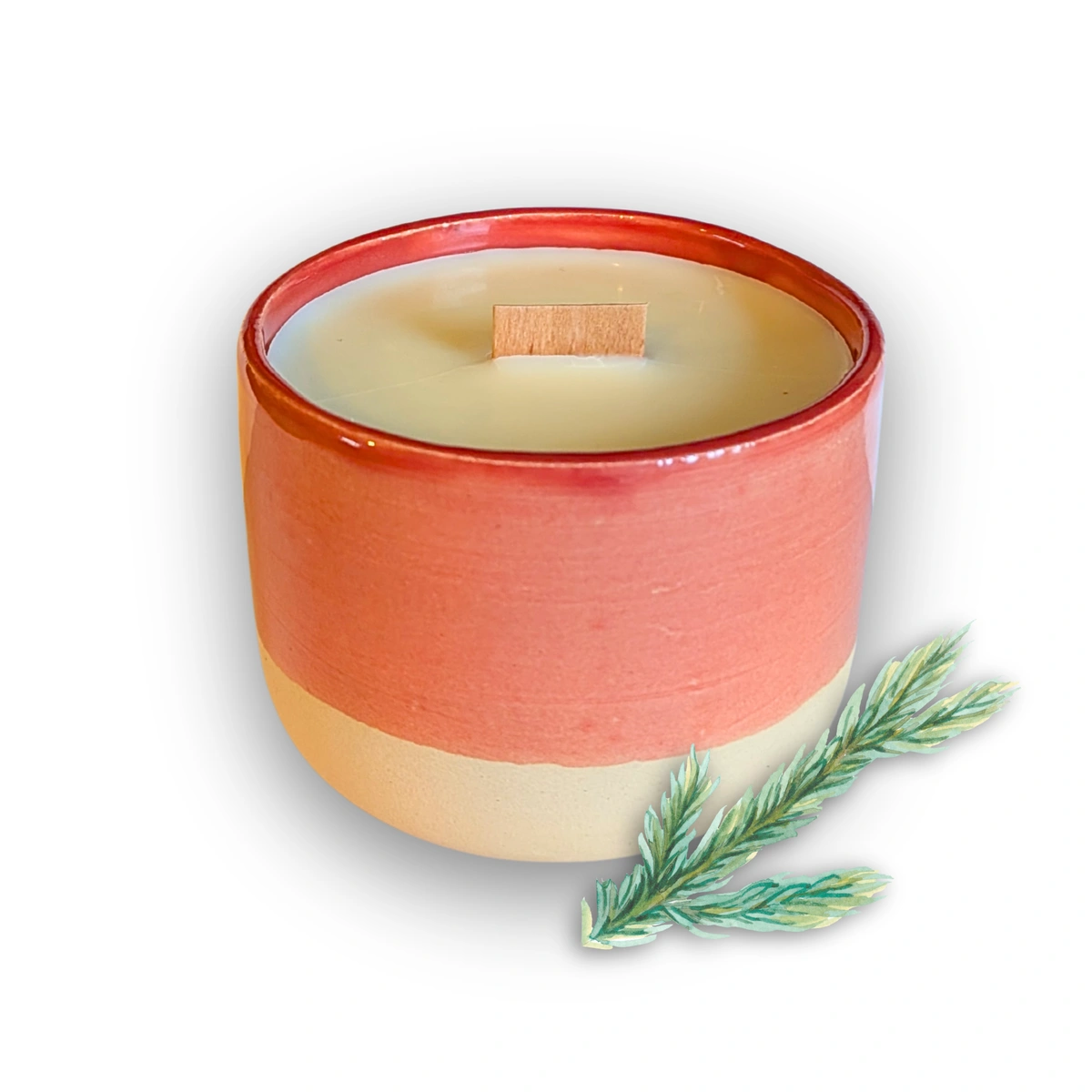 Bougie parfumée artisanale Pin Sylvestre 40h – Image 2