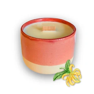 Bougie parfumée artisanale Ylang-Ylang 40h