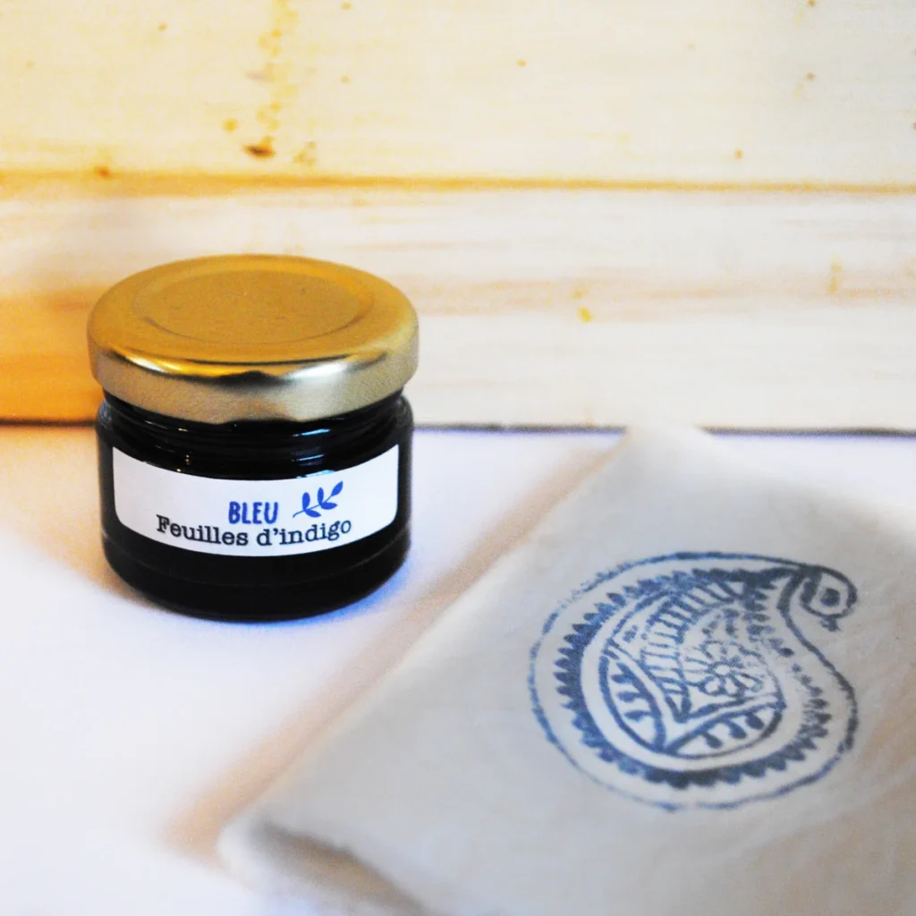Teinture naturelle textile – Bleu Indigo 30ml