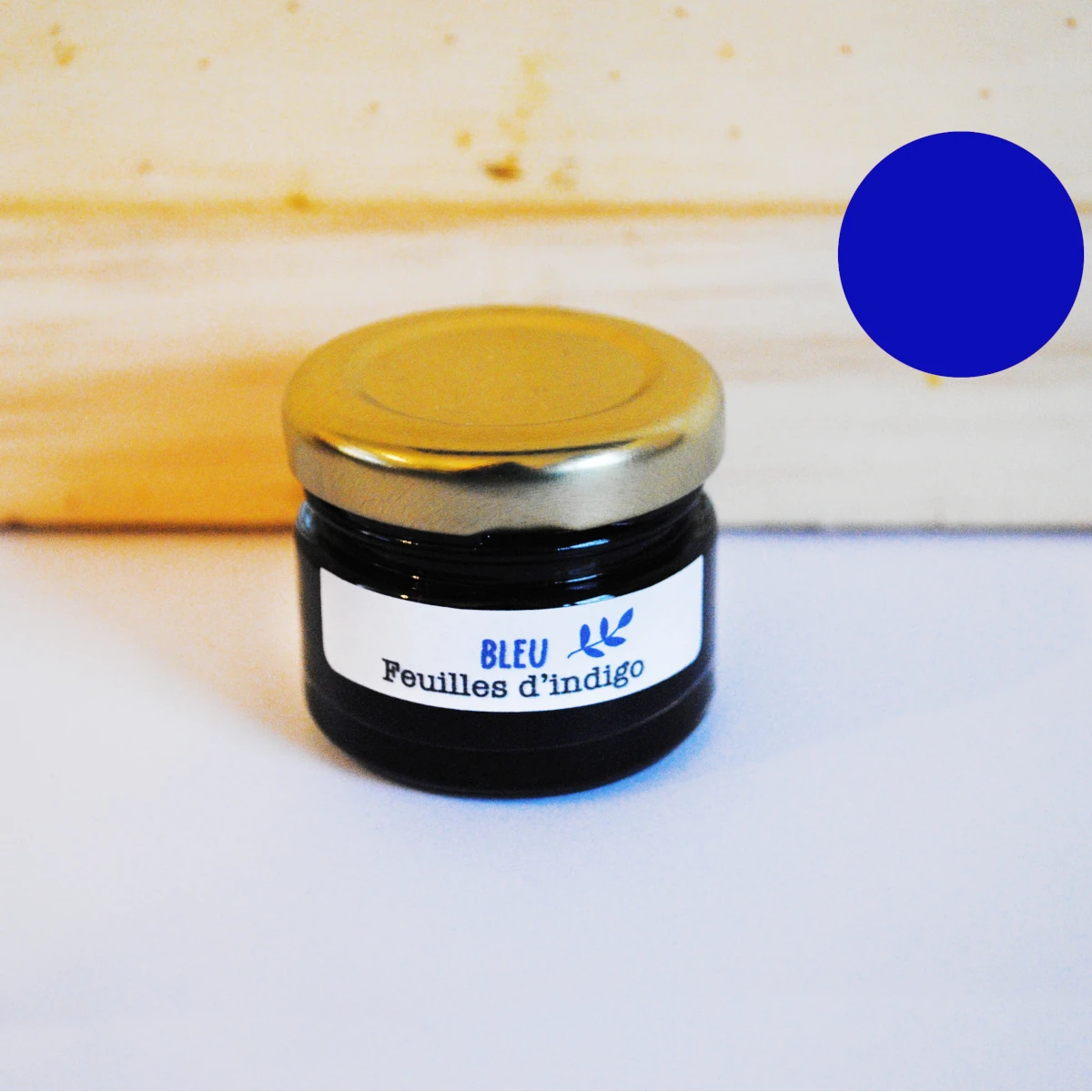 Teinture naturelle textile - Bleu Indigo 30ml – Image 2