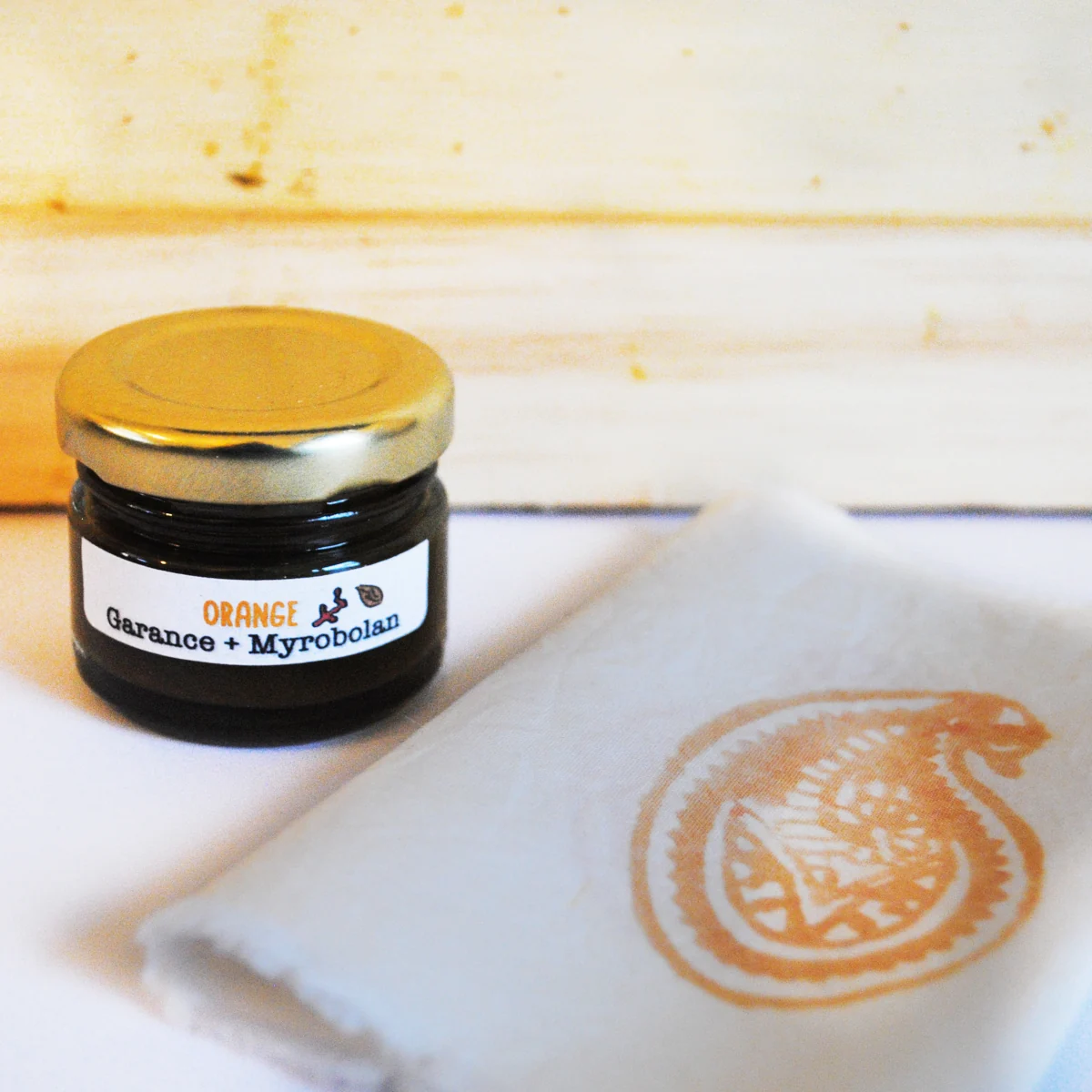 Teinture naturelle textile - Orange 30ml