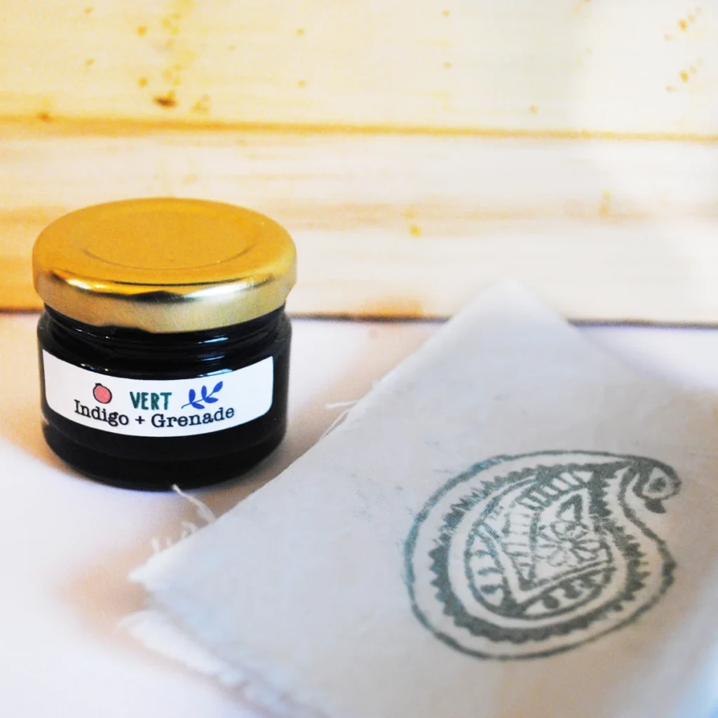 Teinture naturelle textile – Vert 30ml