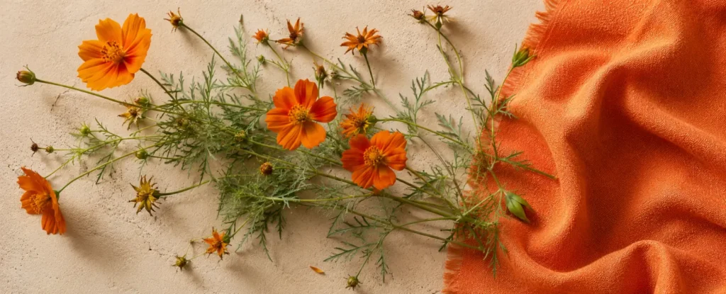 Cosmos sulphureus — cosmos soufré