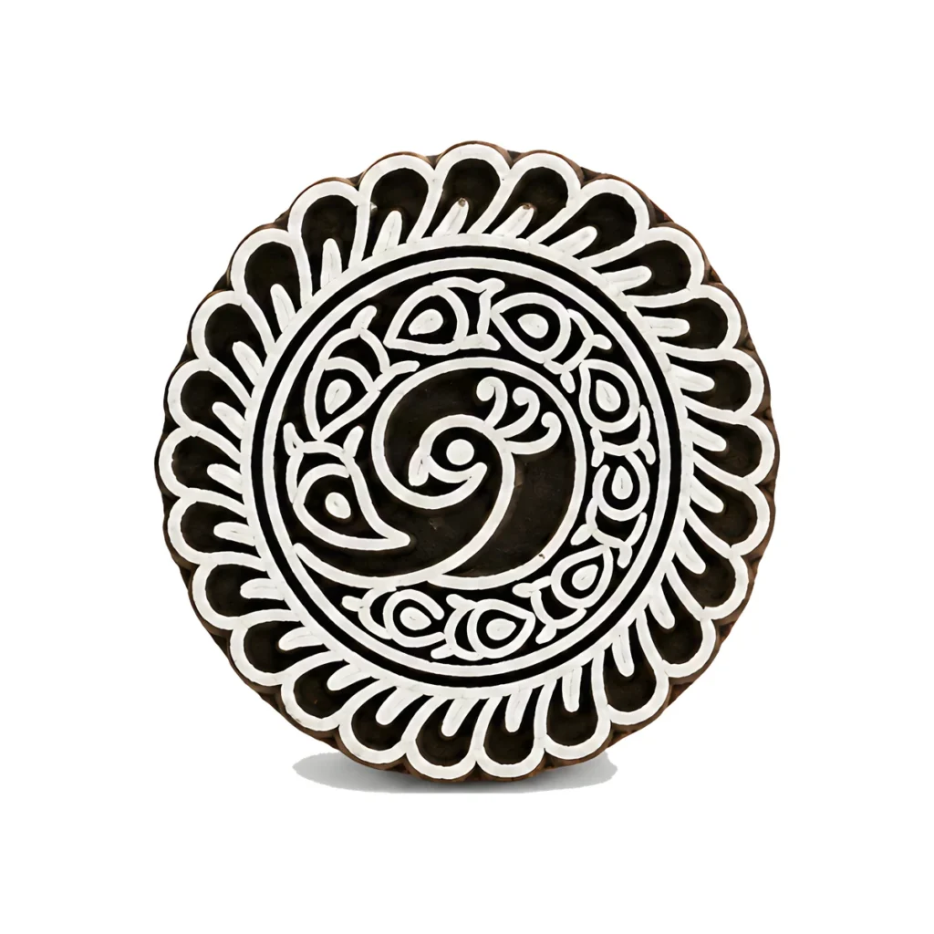 Tampon en bois spirale 7,5 cm