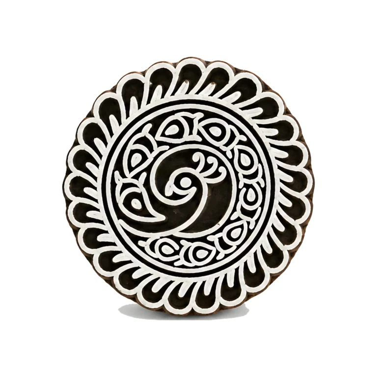 Tampon en bois spirale 7,5 cm